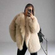 OR Multicolor Fur Coat
