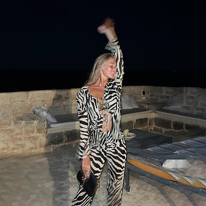 ZEBRA Pants & Shirt Set