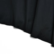 Tiered Black Open-Back Dress