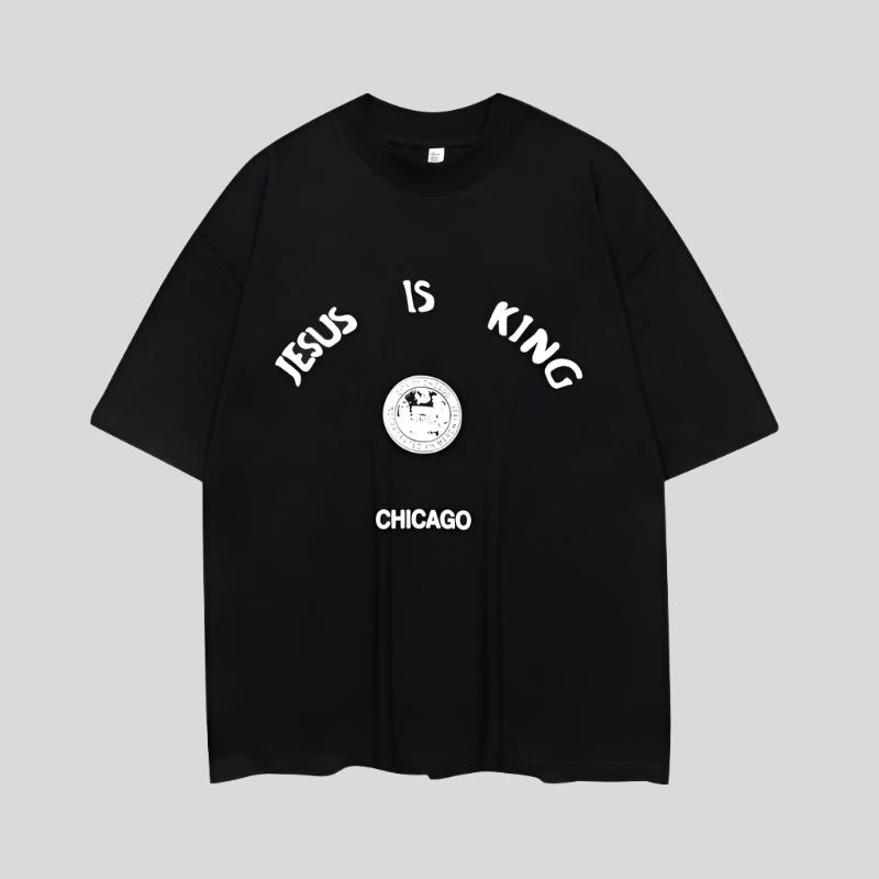 Jesus is King Chicago טי שירט