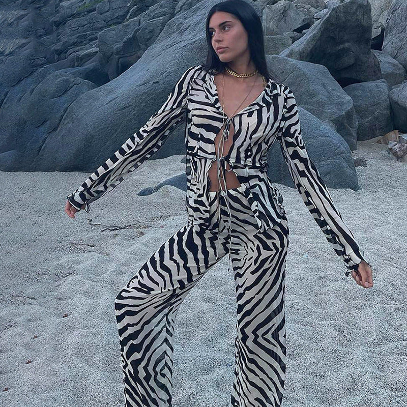 ZEBRA Pants & Shirt Set
