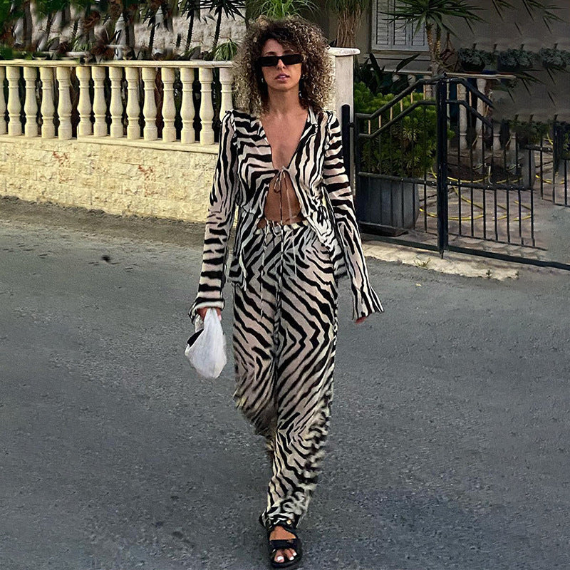 ZEBRA Pants & Shirt Set