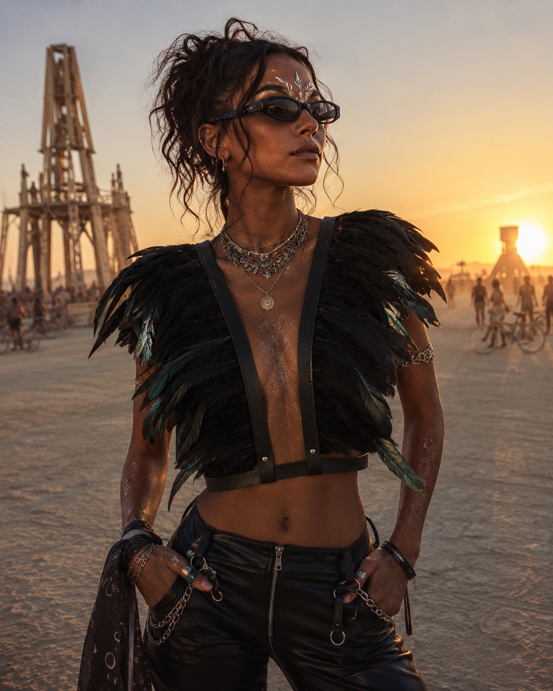 Festival Feather Straps