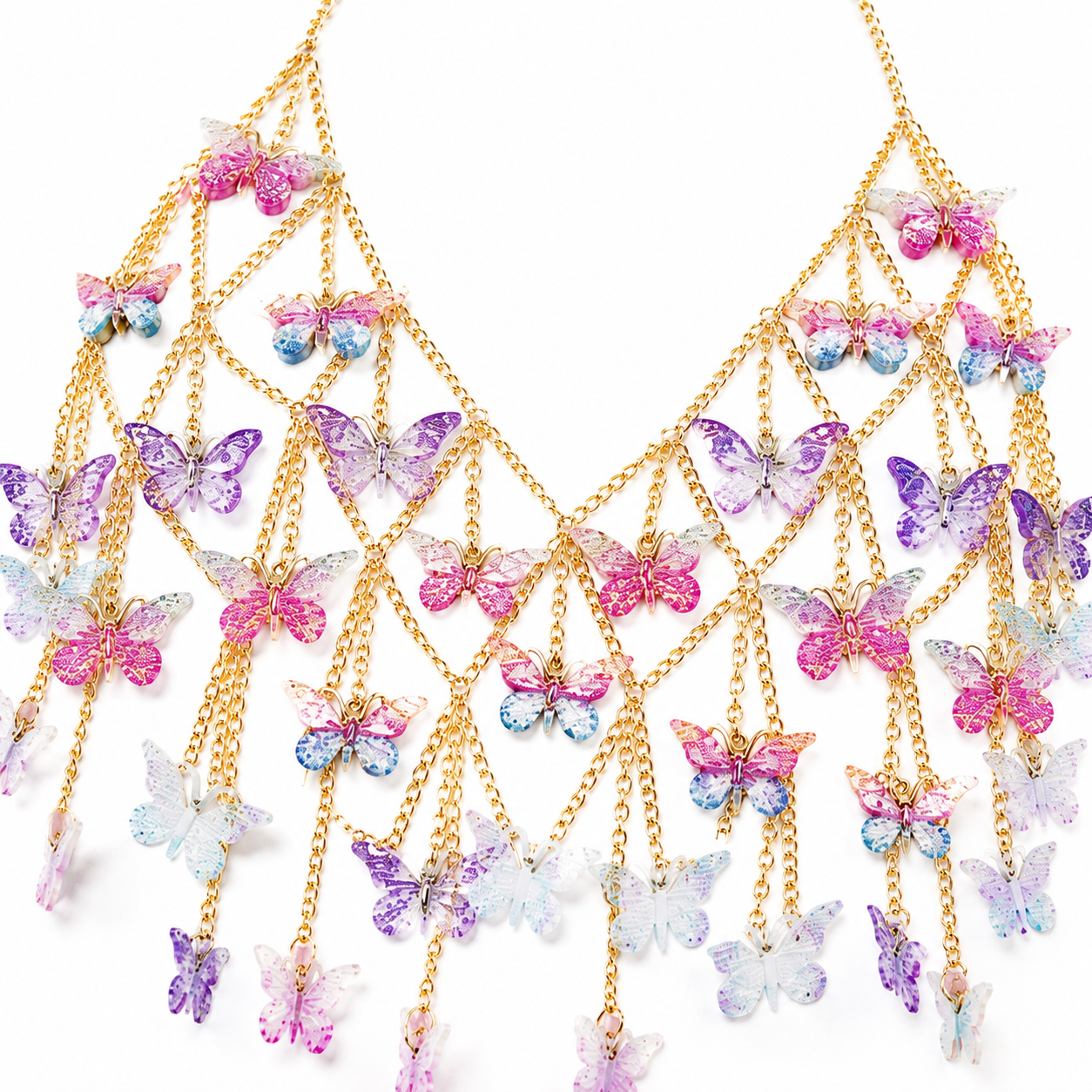 Papillon Butterfly Chain Top