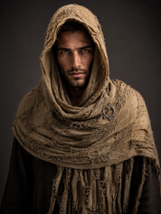 Cotton Scarf with Buckle- Festivals