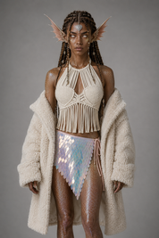 Shanti knitted top