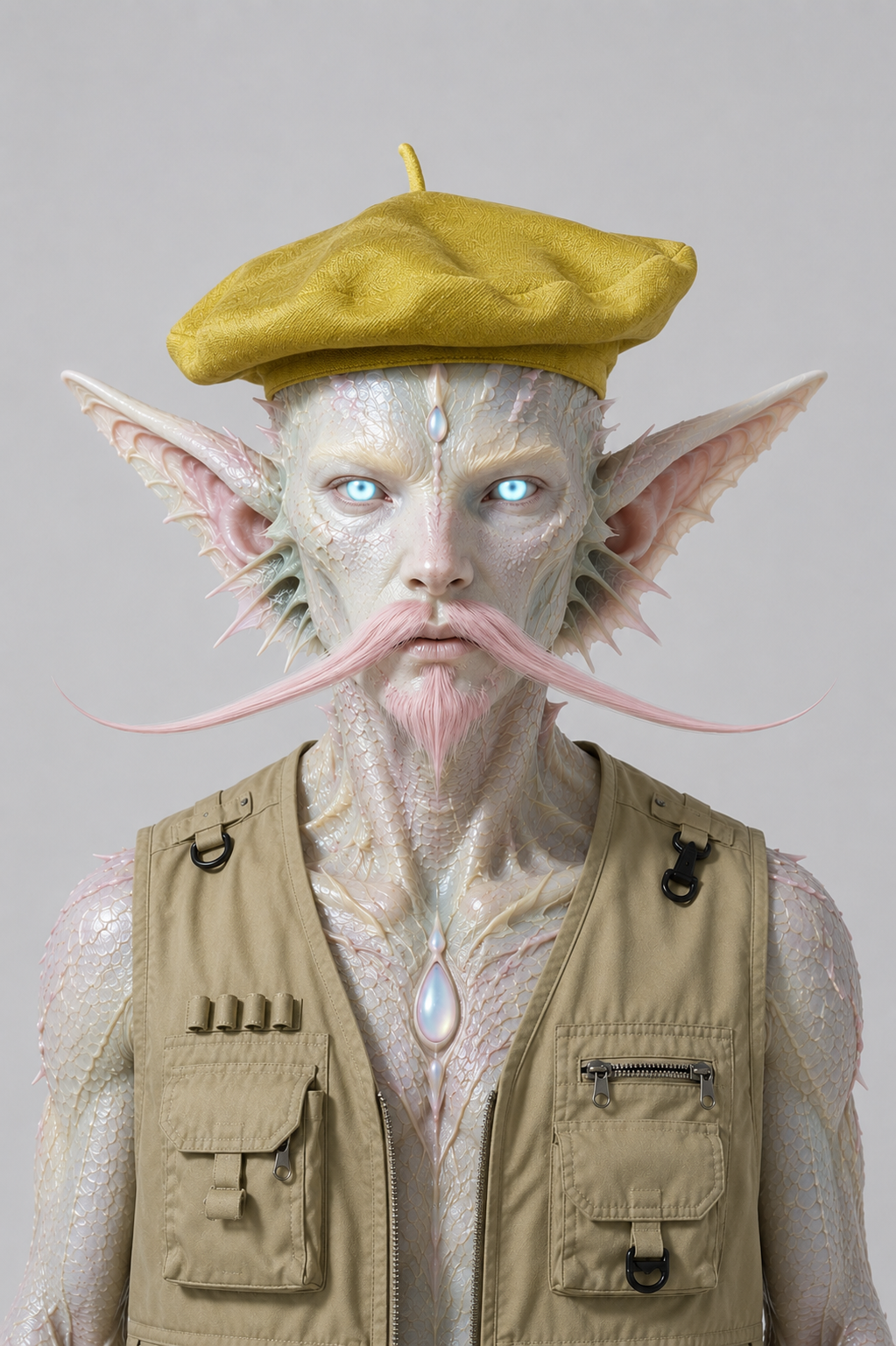 The Liora Hat – Linen Beret