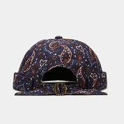 Paisley Print Docker Cap