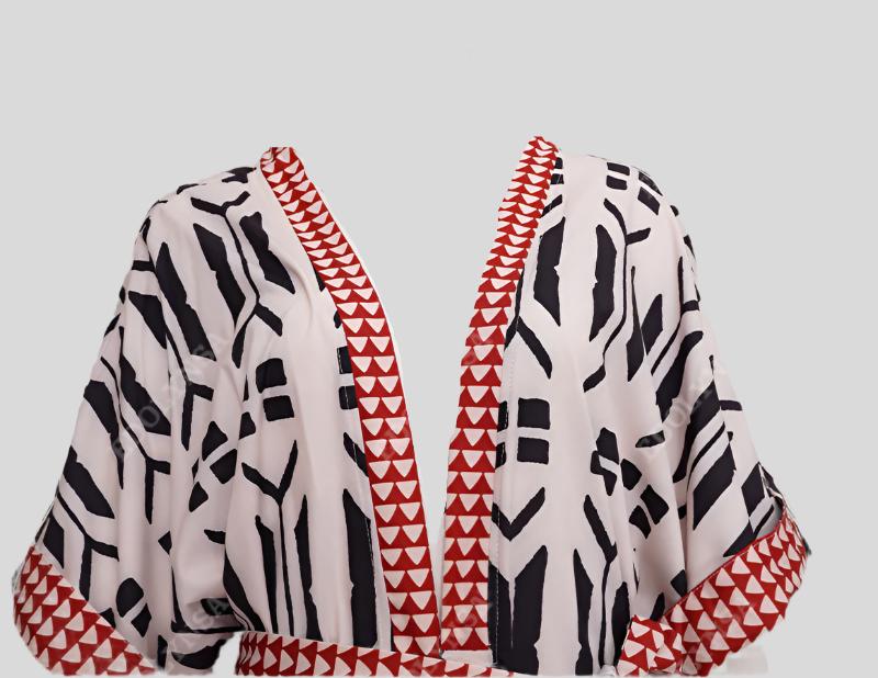 Printed Kimono