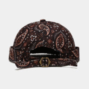 Paisley Print Docker Cap
