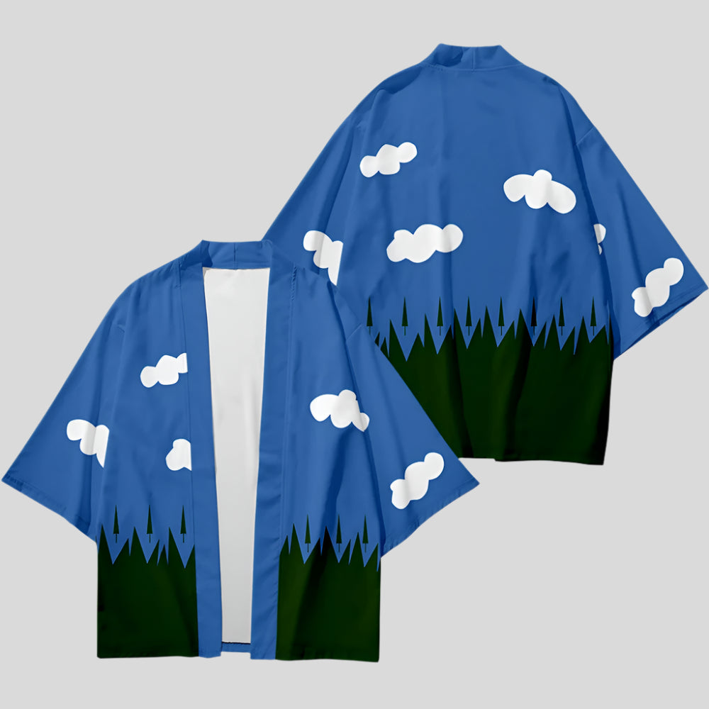 OP Printed Kimono