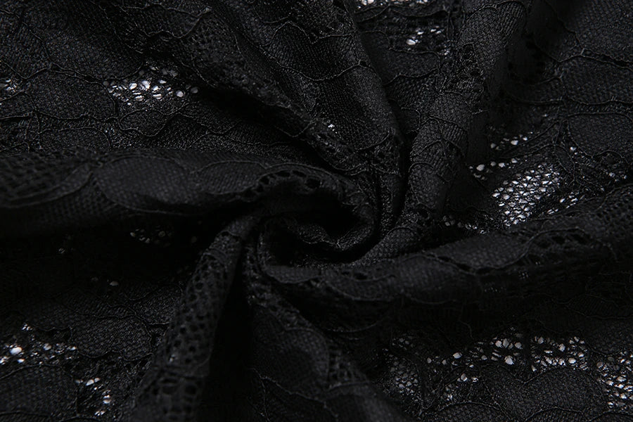 DIM Lace Ruffle Dress