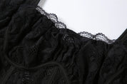 DIM Lace Ruffle Dress