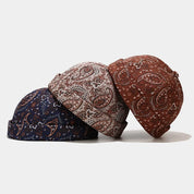 Paisley Print Docker Cap