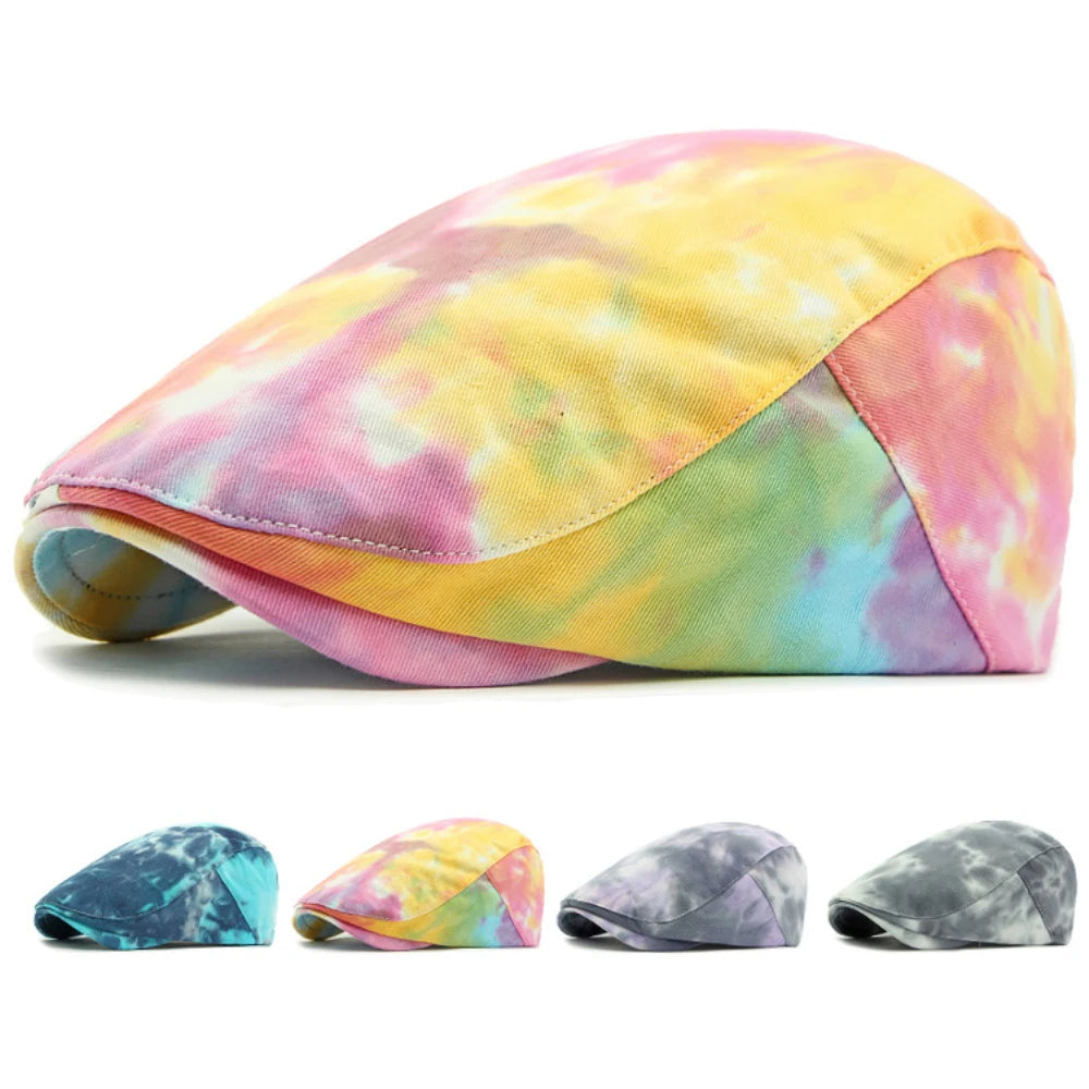 The Kora Hat – Printed Artist Beret