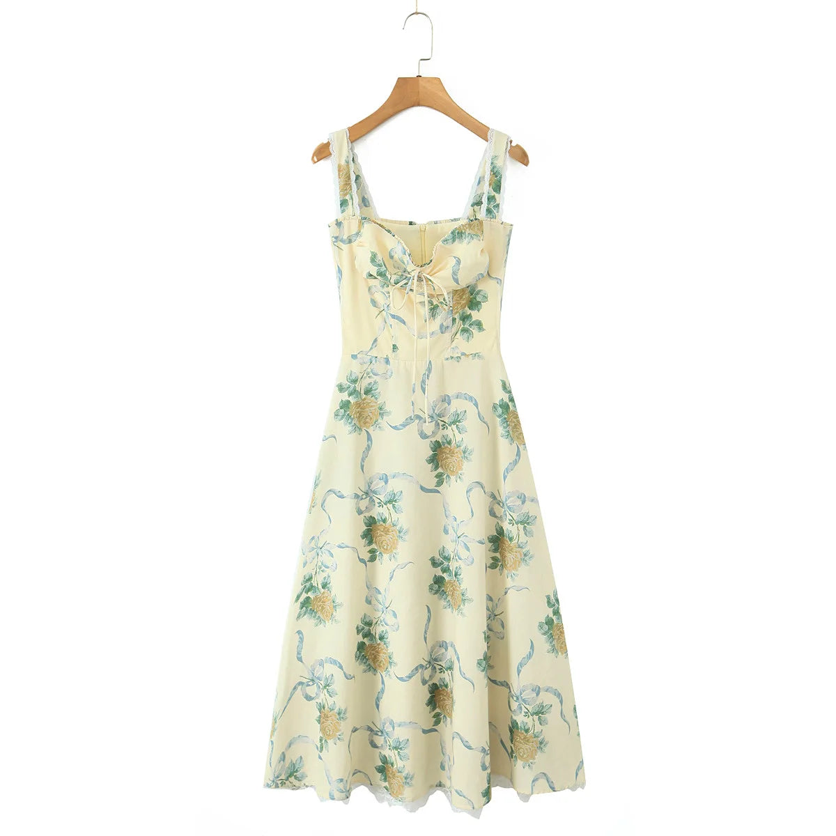Shir- Corset Midi Dress