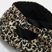 The Sienna Hat – Leopard Octagon Cap