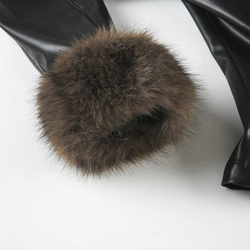 ERR Fur-Trim Jacket