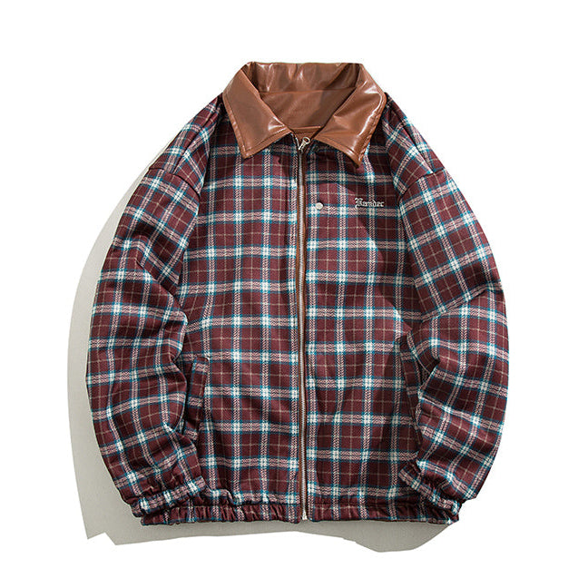 GIG Plaid Patch Jacket