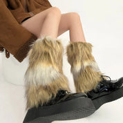 FUNK Fur Leg Warmers