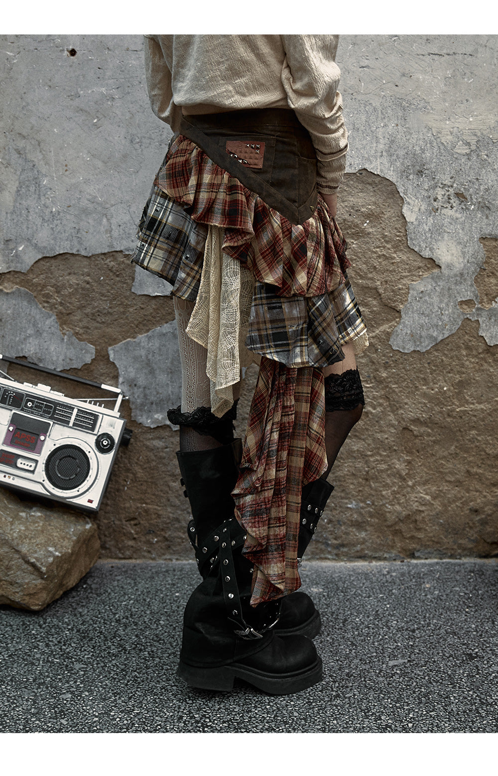 PO Vintage Tiered Skirt
