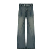 YOM Wide-Leg Low Jeans