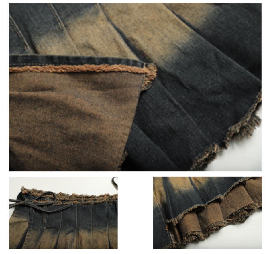 STAR Tie-Wrap Mini Skirt