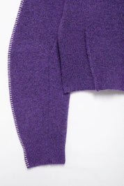 DIO Purple Stitch Knit
