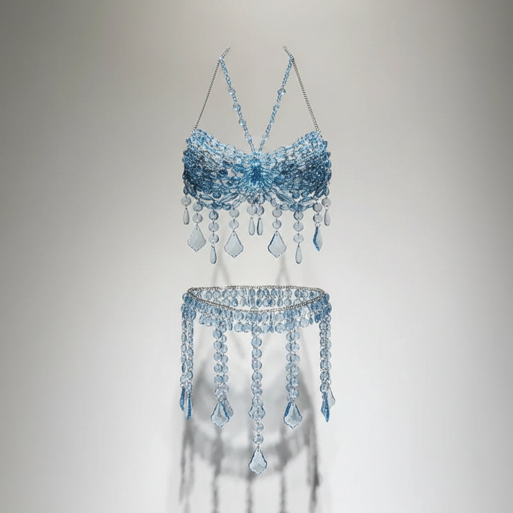 Azure Mermaid Crystal Set