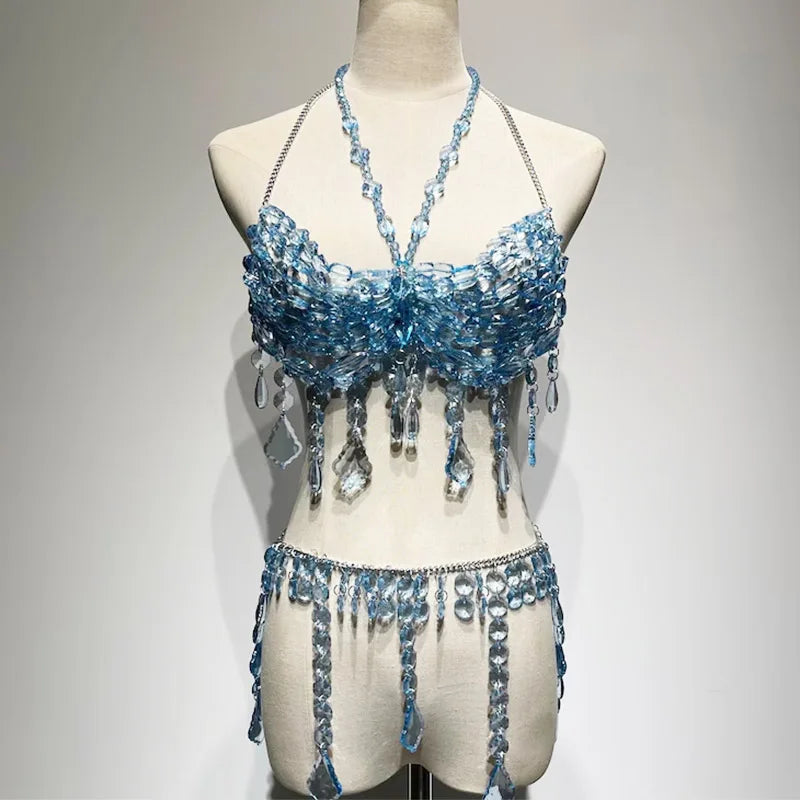 Azure Mermaid Crystal Set