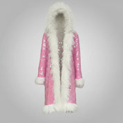 Colorful sequin fur coat - Shayli
