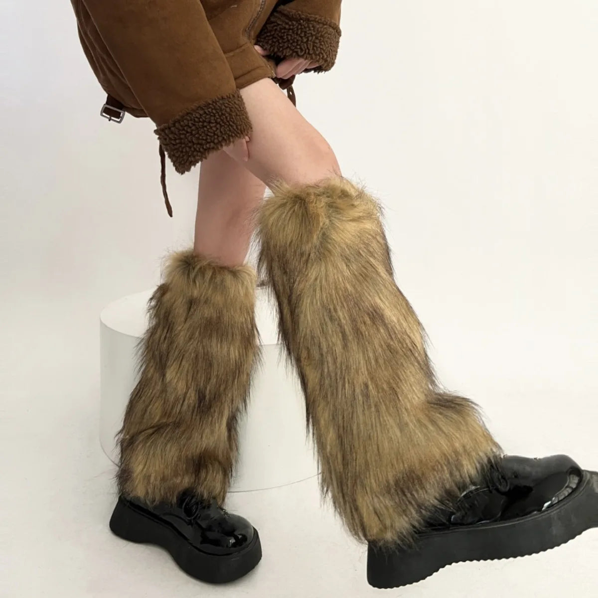 FUNK Fur Leg Warmers