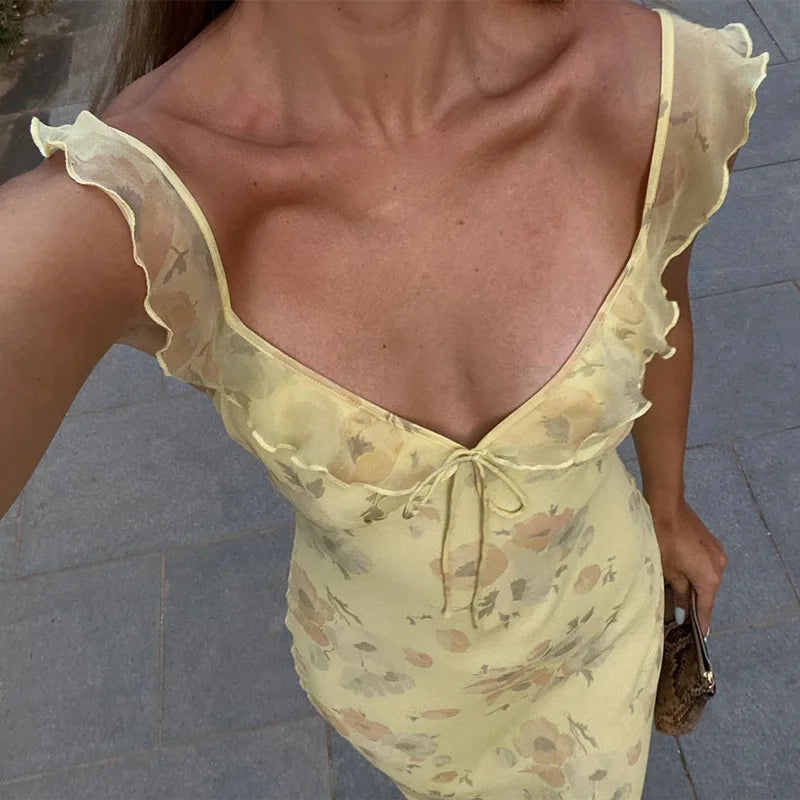 FLOW Floral Dress
