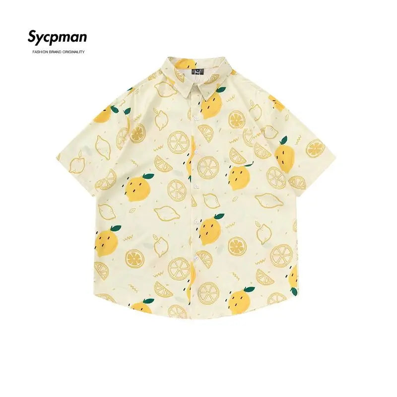 Summer button-down shirt