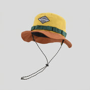 Packable Color Block Bucket Hat
