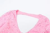 fastival Pink Ruffle Jumpsuit