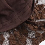 KI Brown Long-Sleeve Dress