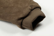 Fleece-Lined Cotton Winter Coat