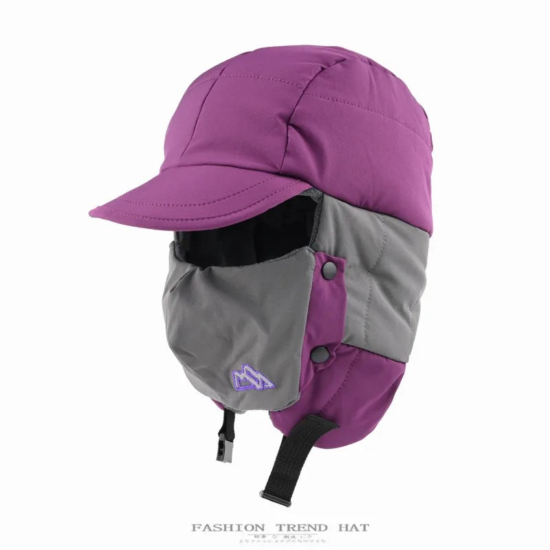 Windproof Ushanka with Face Mask