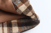 YY Plaid Mini Dress