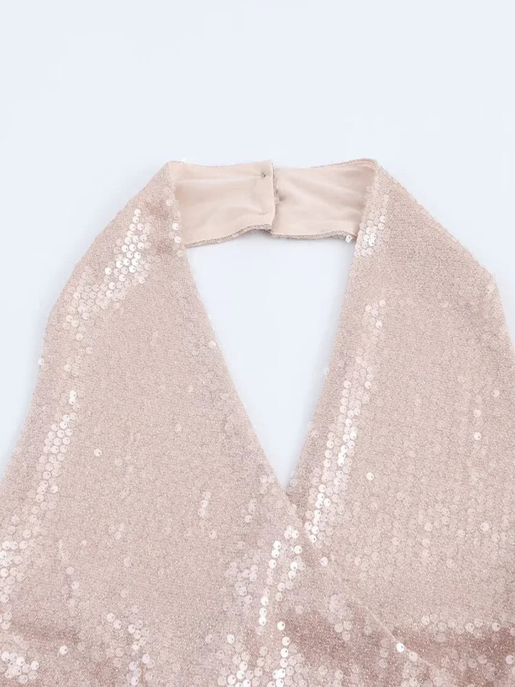YUN Sequin Evening Dress