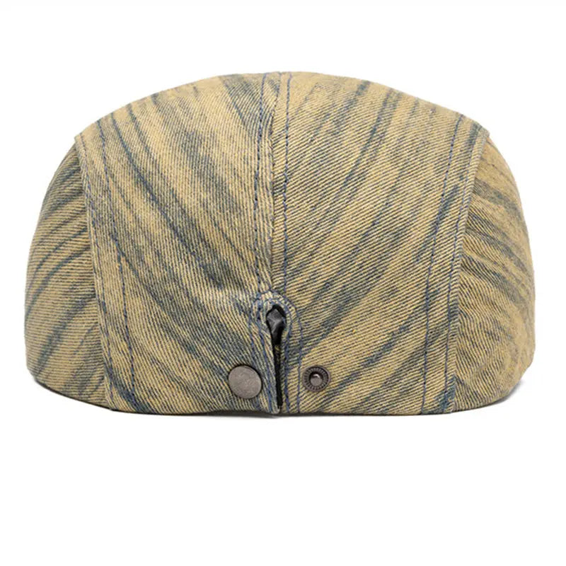 The Theo Hat – Striped Cotton Cap