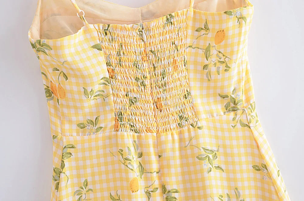 DEM Embellished Print Dress