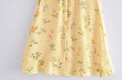 DEM Embellished Print Dress