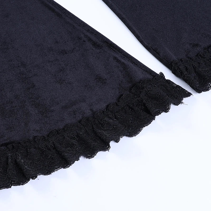 HIL Lace-Panel Flares