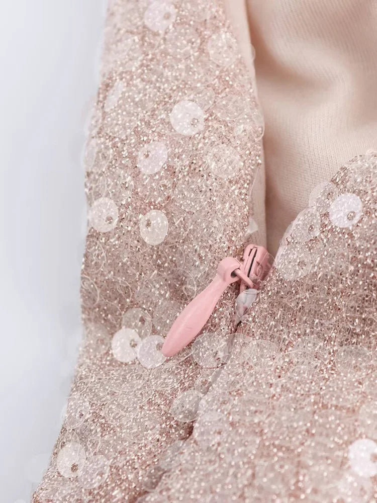 YUN Sequin Evening Dress