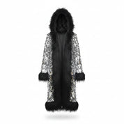 Colorful sequin fur coat - Shayli