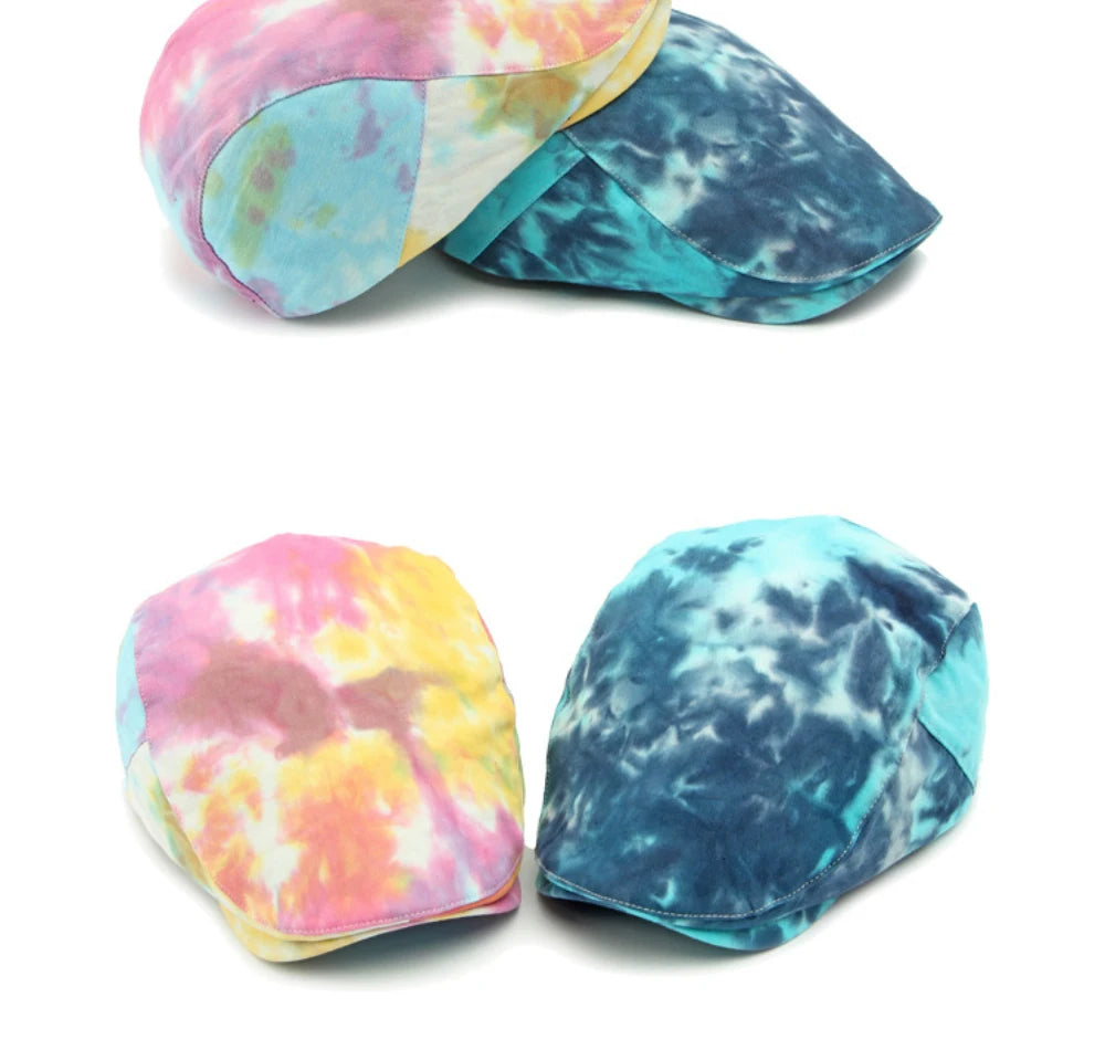 The Kora Hat – Printed Artist Beret