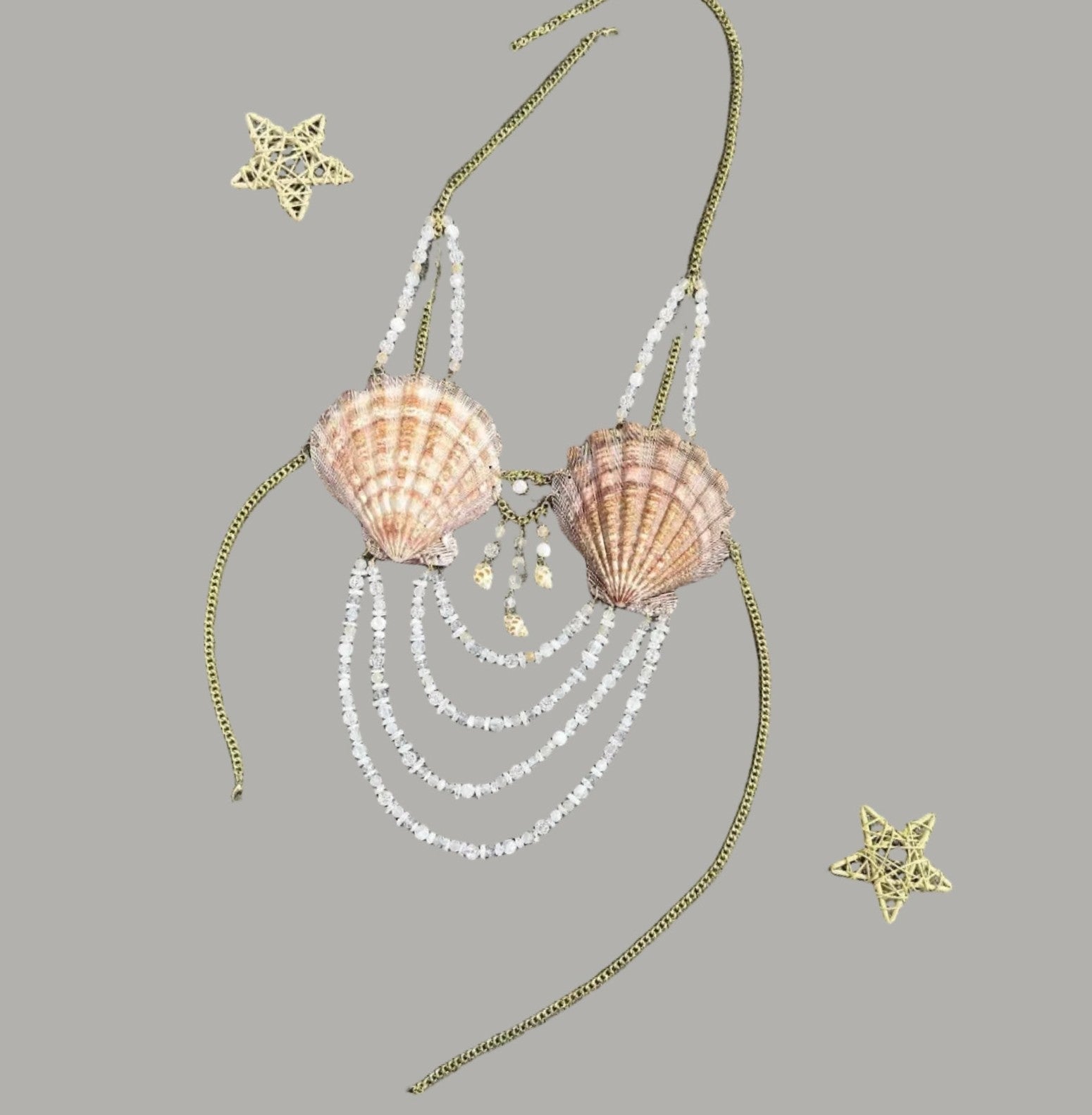 Ocean Muse Shell Body Chain