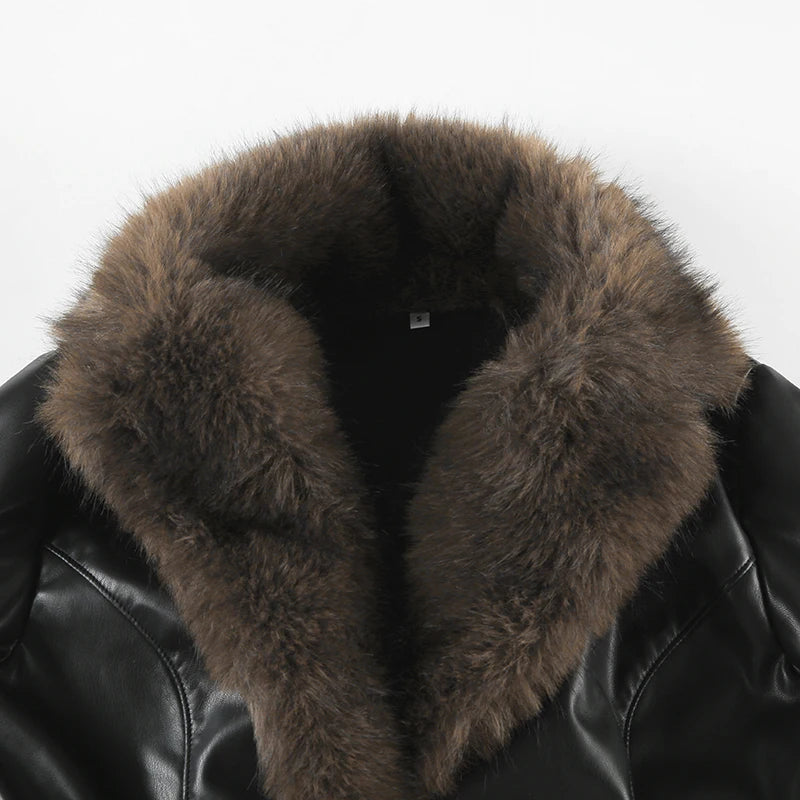 ERR Fur-Trim Jacket